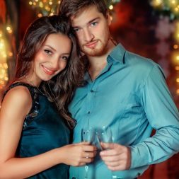 Романтический новогодний ужин для двоих Романтический новогодний ужин для двоих